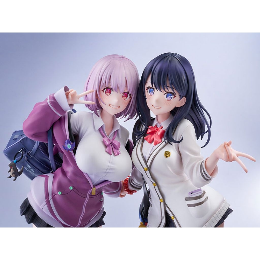 (🍊พรีออเดอร์)SSSS.GRIDMAN Rikka Takarada & Akane Shinjo feat. toridamono 1/7 Complete Figure
