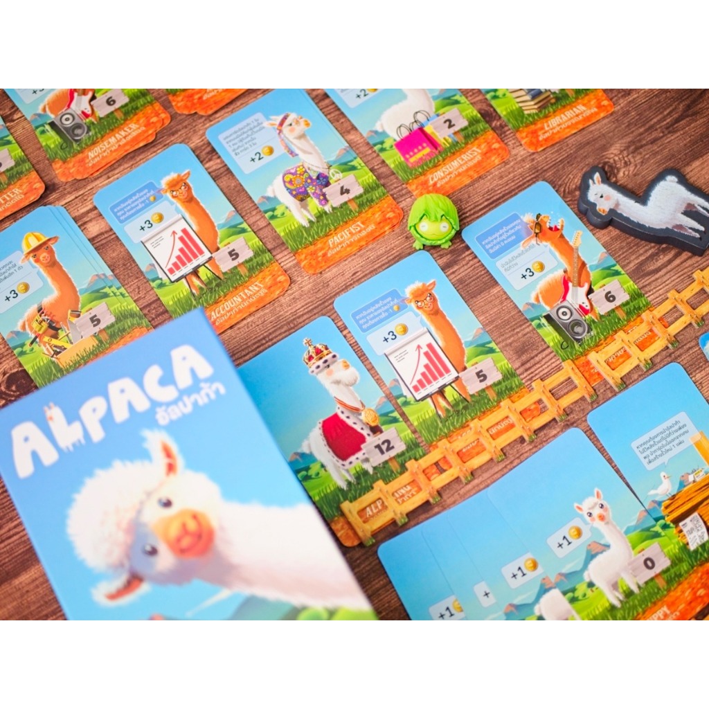 พร้อมส่ง Alpaca อัลปาก้า Board Game Boardgame บอร์ดเกม เกม ของแท้ - รูปที่ 3