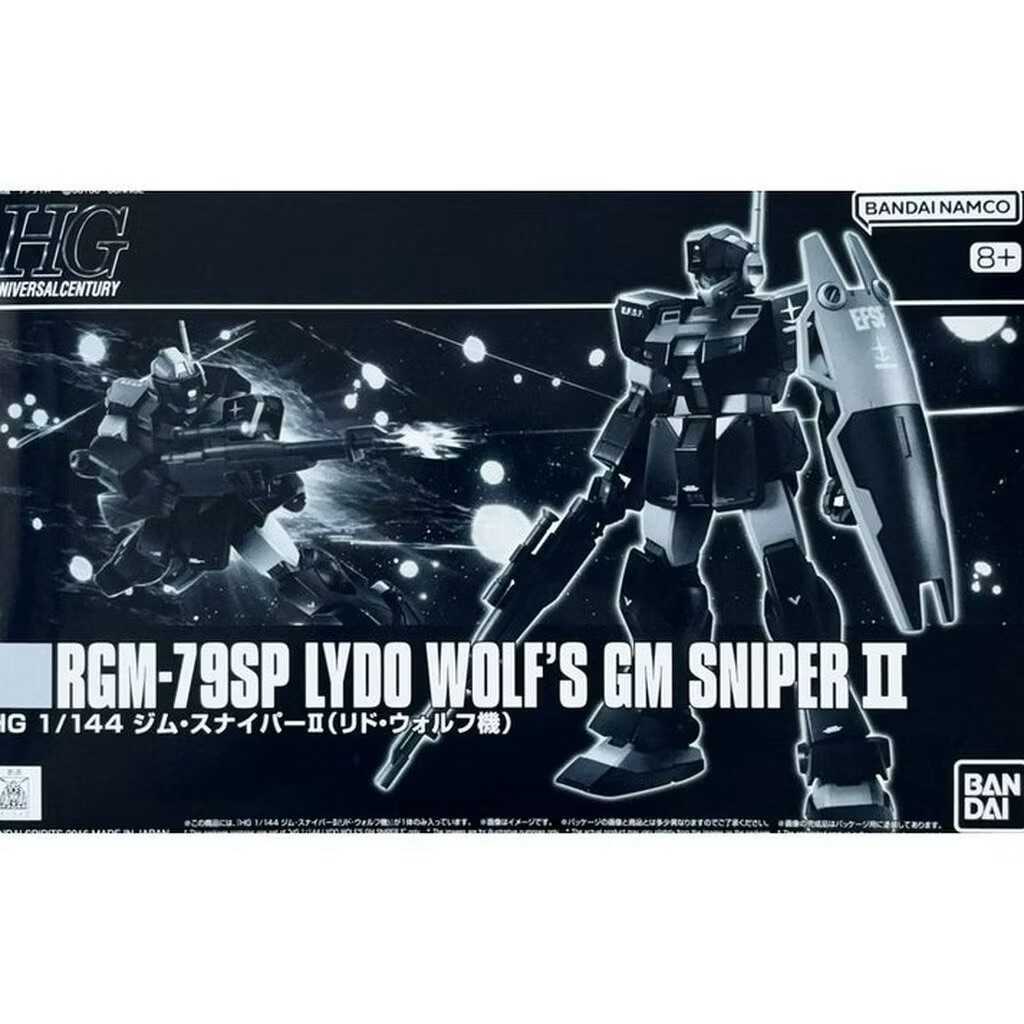 [พร้อมส่ง] Premium BANDAI HG 1/144 RGM-79SP Lydo Wolf's GM Sniper II