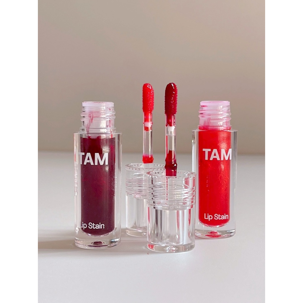 TAM LIP STAIN ลิปทินต์ทิ้งสเตน สีสวยชัด ติดทนไม่ทำให้ปากแห้ง