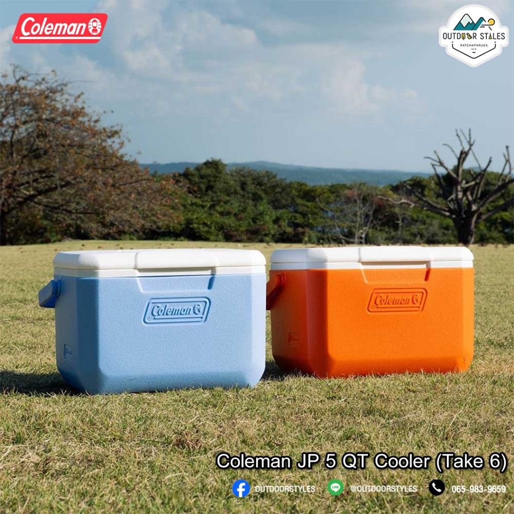 Coleman JP 5 QT Cooler (Take 6) กระติกไซส์เล็ก 4.7 ลิตร
