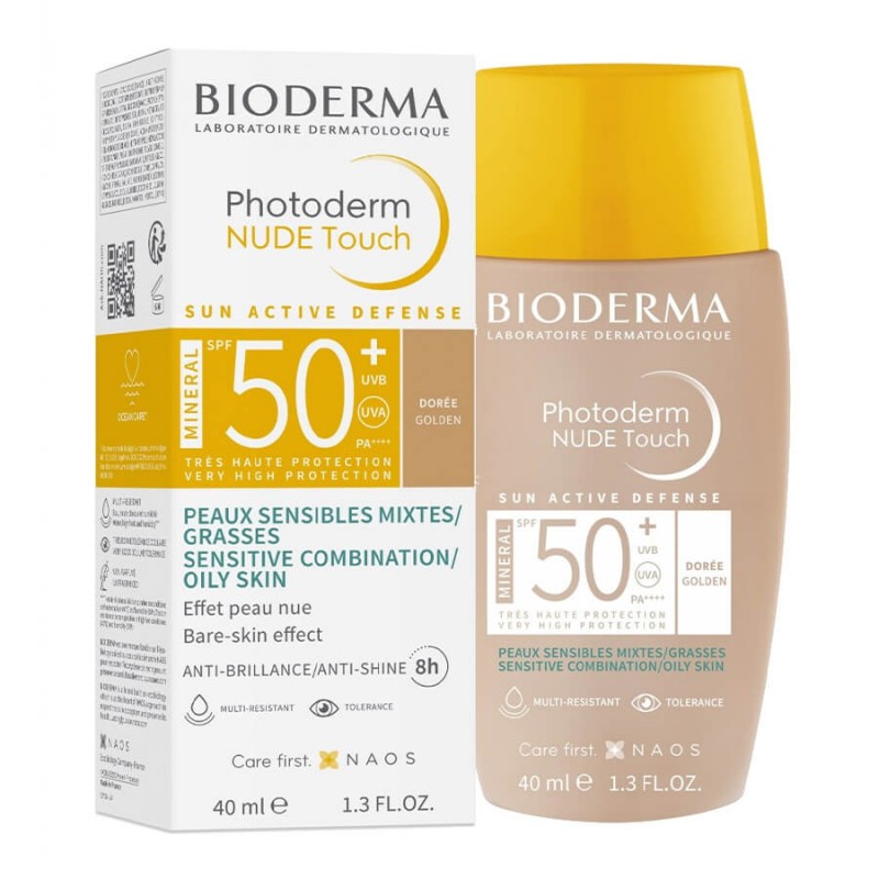 แบ่งขายกันแดดสุดบางเบา BIODERMA PHOTODERM NUDE TOUCH SPF50+