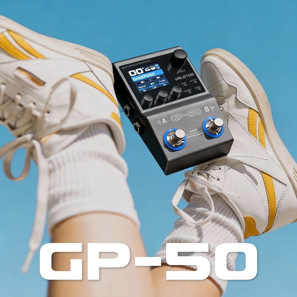 VALETON GP-50 ส่งด่วน เมนูอังกฤษ ประกันศูนย์ใหญ่ มัลติเอฟเฟค Valeton GP-50