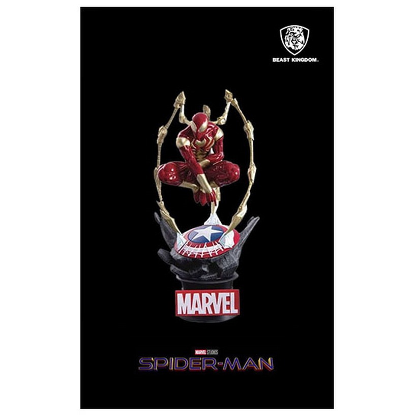 รูปปั้นสไปเดอร์แมน Spider Man 1/12 Beast Kingdom D-Select Iron Spiderman Statue