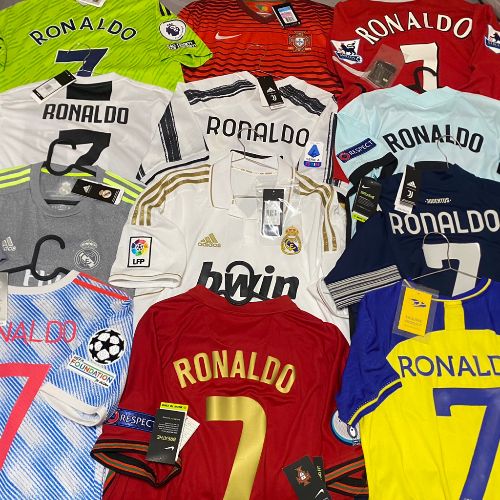 Hall of frame เสื้อRonaldo ป้ายห้อยแท้ ตั้งโชว์ ไม่ขาย