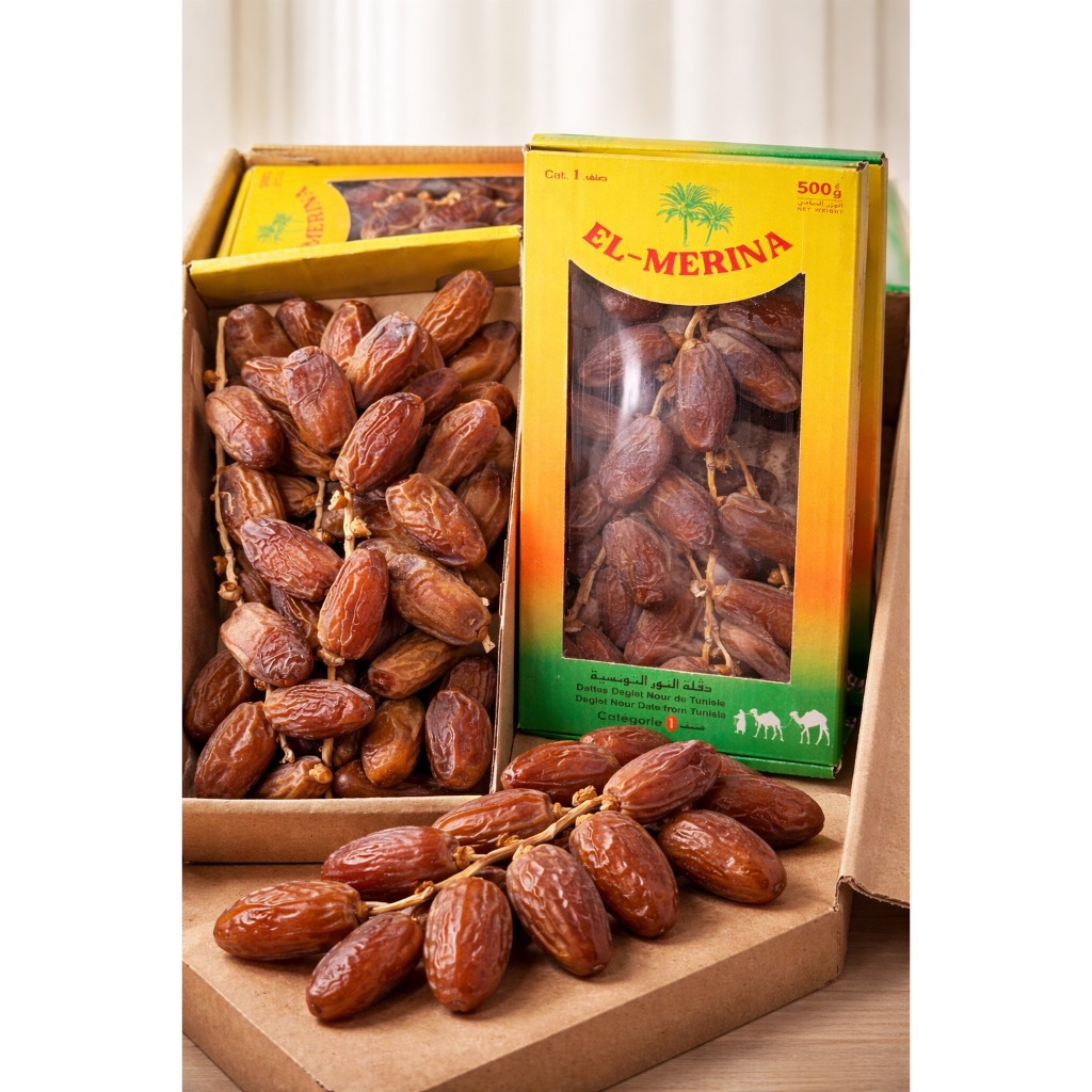 อินทผลัม เดกเลทนัวร์ 500กรัม ล็อตใหม่ อินทผาลัมต้นฤดูกาล