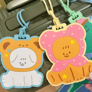 NEW! Giant PVC Bag tag ป้ายห้อยกระเป๋า กระเป๋าเดินทาง ใส่ชื่อได้ ไดโน เท๊ดดี้ มอลทีส | Stickwithme4ev