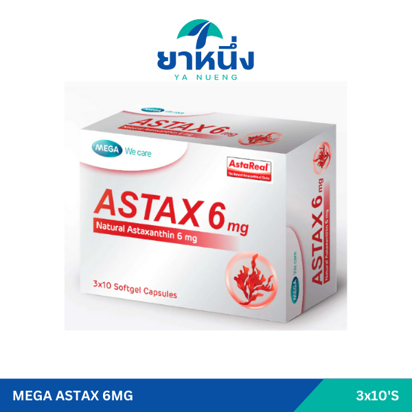 MEGA ASTAX 6MG 3x10'S