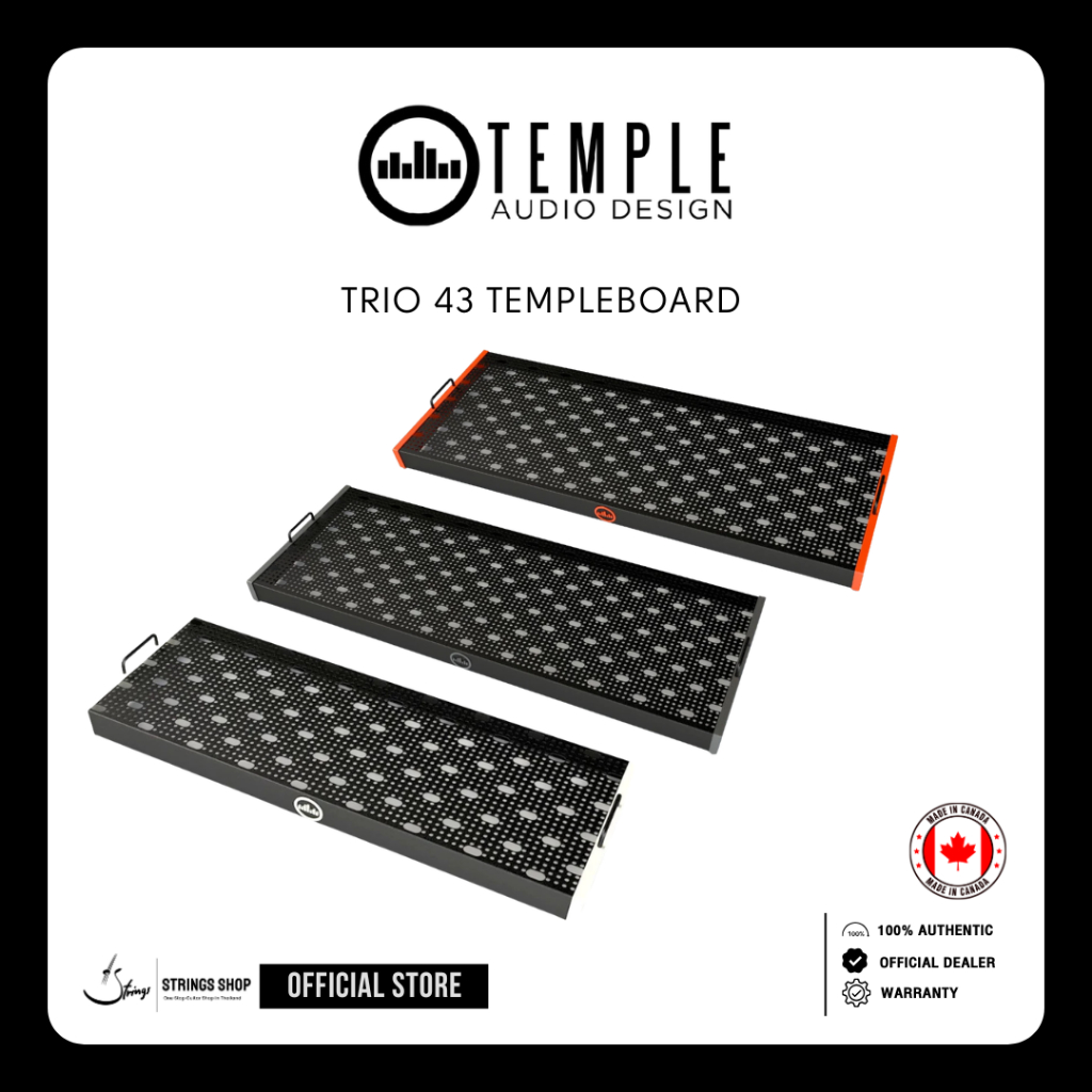 บอร์ดเอฟเฟค Temple Audio TRIO 43