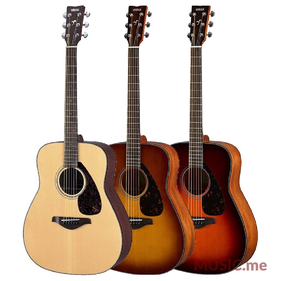 YAMAHA FG800 Acoustic Guitar กีตาร์โปร่งยามาฮ่า รุ่น FG800 + Standard Guitar Bag กระเป๋ากีตาร์รุ่นสแ