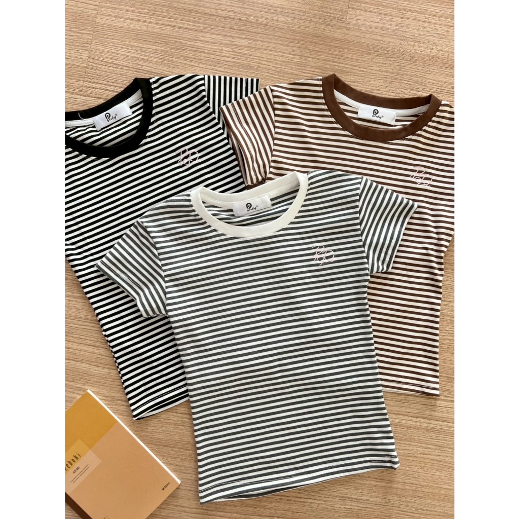 Pradap_brand:Cloudy Tee เสื้อยืดพอดีตัว