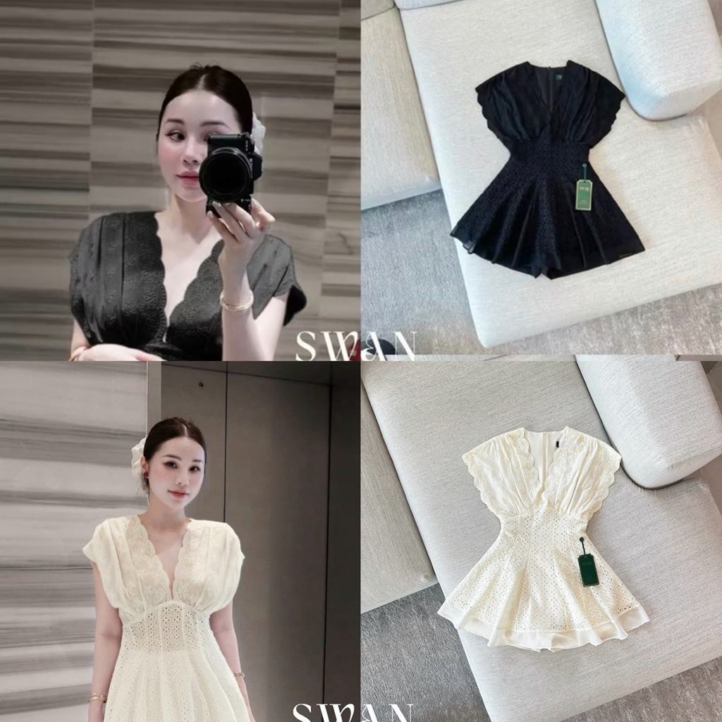 swan ดูละมุนสะอาดตามากใส่แล้วได้ลุคผู้ดีสุดสุดค่ะ ❤️