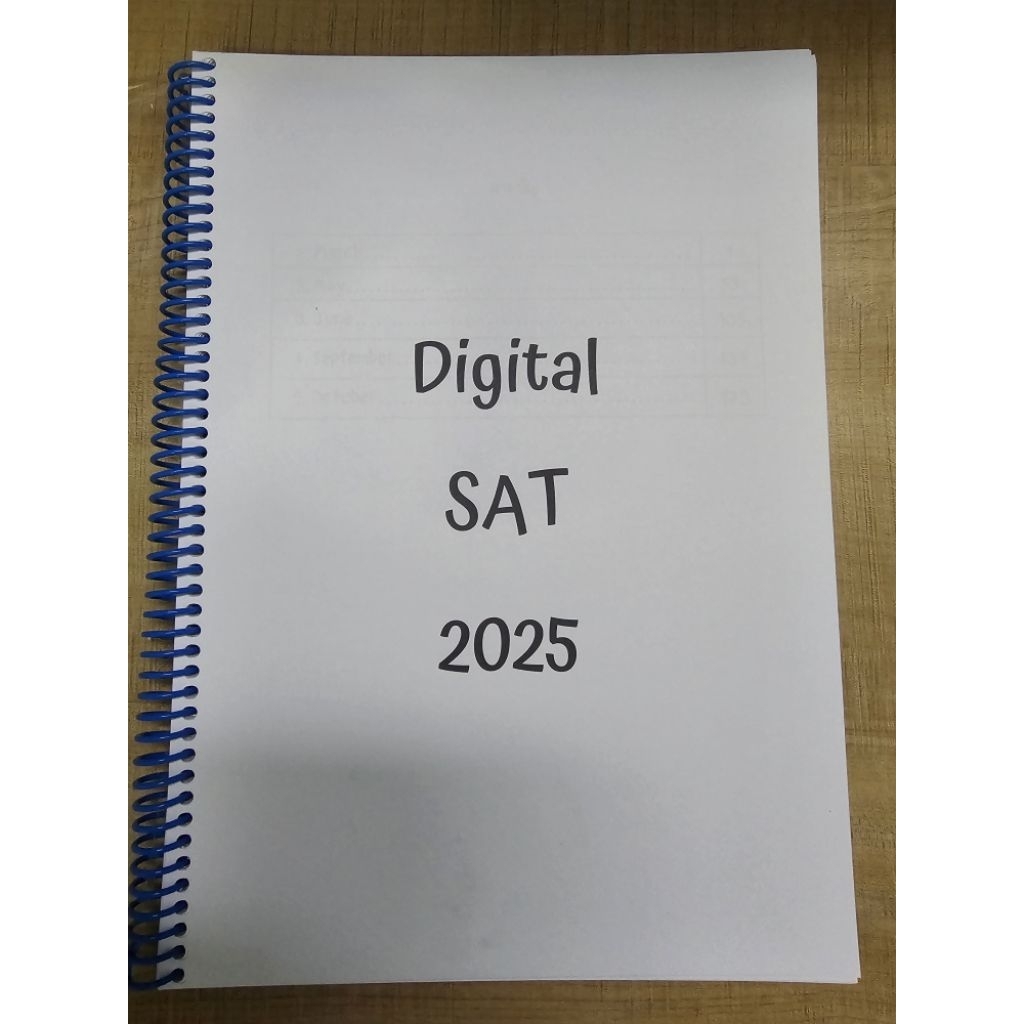 รวมข้อสอบ Digital SAT 2025
