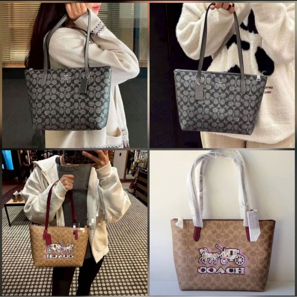 COACH Fiona Zip Tote Bag