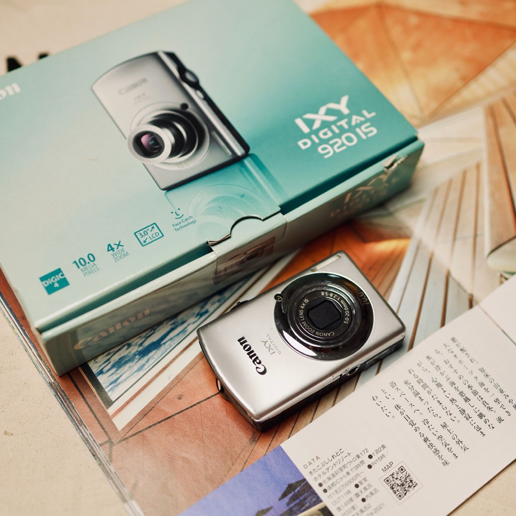 กล้องดิจิตอล Canon IXY 920IS 🌟FULL BOX🌟