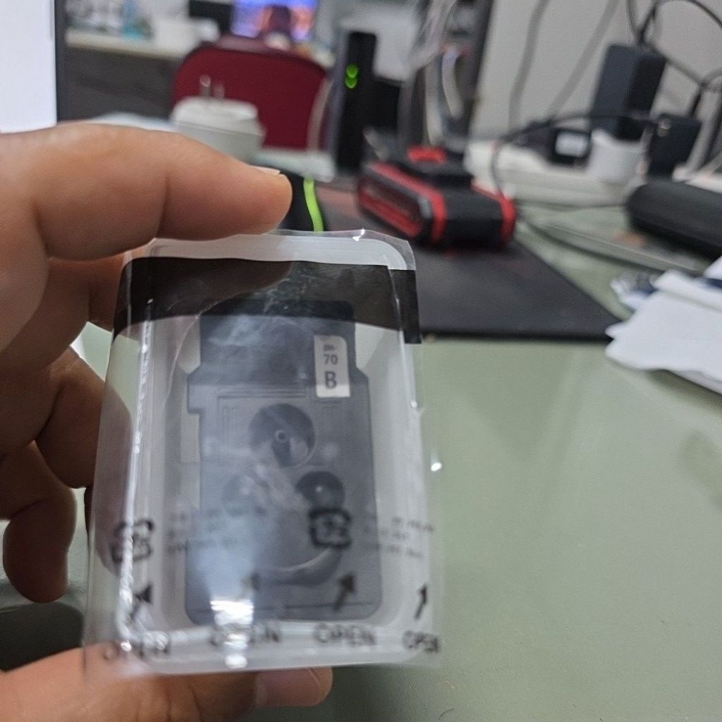 หัวพิงสีดํา canon g2020 ที่ใช้งานแล้ว