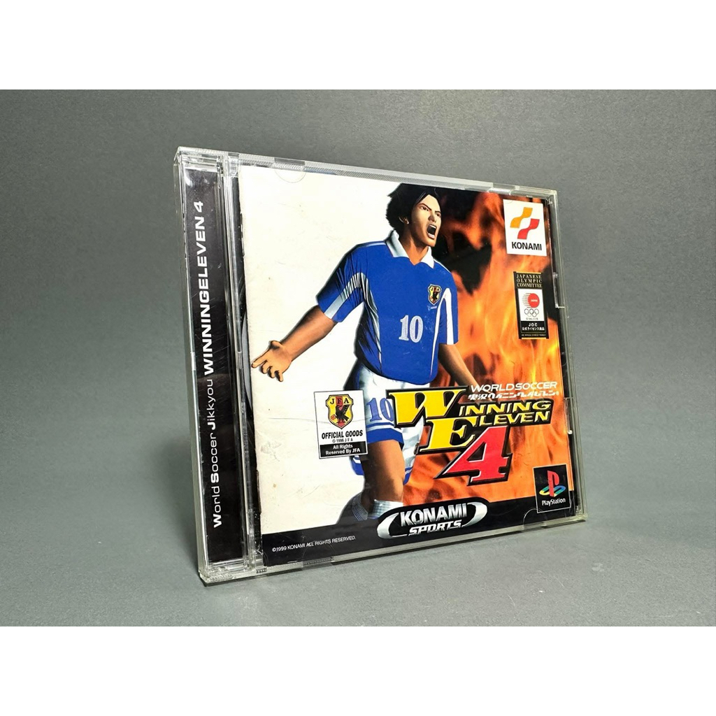 (3) แผ่นแท้ PlayStation (japan)(ps1)  World Soccer Jikkyou Winning Eleven 4