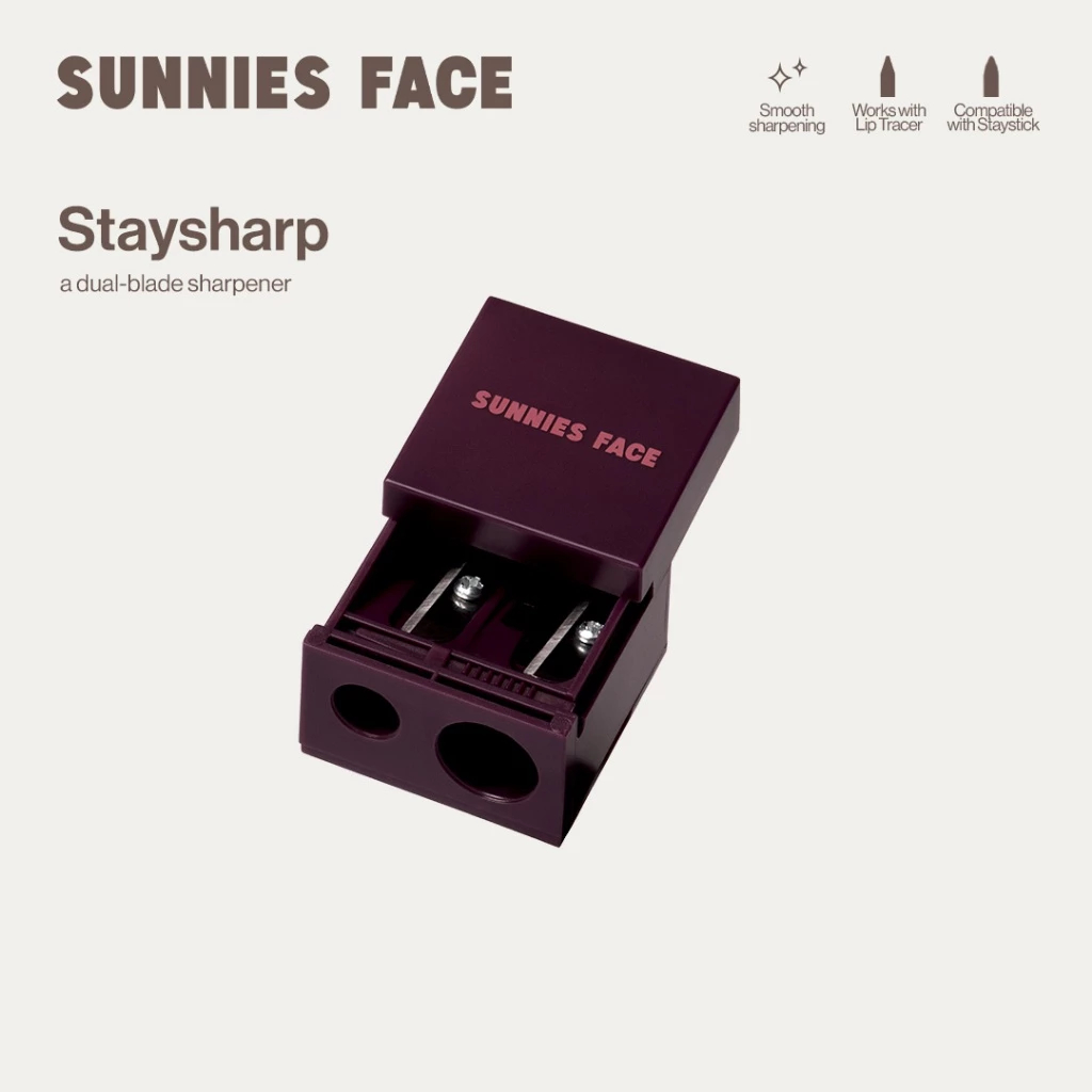 Sunnies Face Staysharp [กบเหลาแบบสองใบมีด]