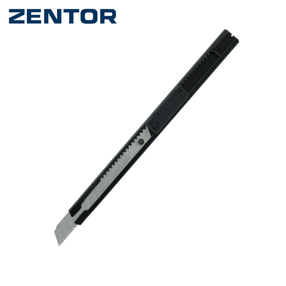 Zentor คัตเตอร์ มีดคัตเตอร์ คัตเตอร์ตัดกระดาษ 9mm ล็อกอัตโนมัติ พกพาง่าย น้ำหนักเบา Cutter Knife