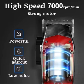 M10 madeshow m10 ปัตตาเลี่ยน ( มีแบบลับคม ) ปัตตาเลี่ยนตัดผมไร้สาย แบบมืออาชีพ สําหรับผู้ชาย 2022