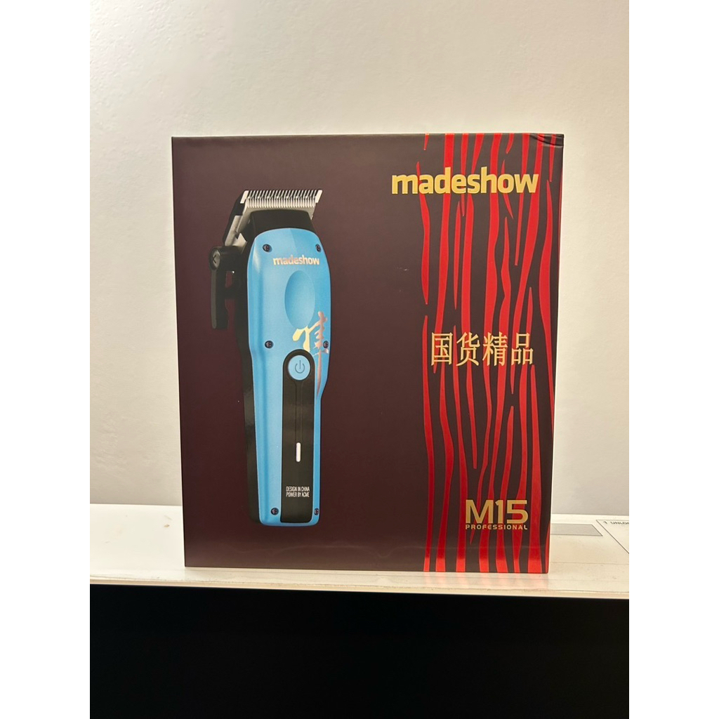Madeshow M15  ปัตตาเลี่ยนตัดผมไร้สาย (6800รอบ) เครื่องเสียงเงียบ แบบมืออาชีพ ผู้ชาย เสียงเงียบฟันเซร