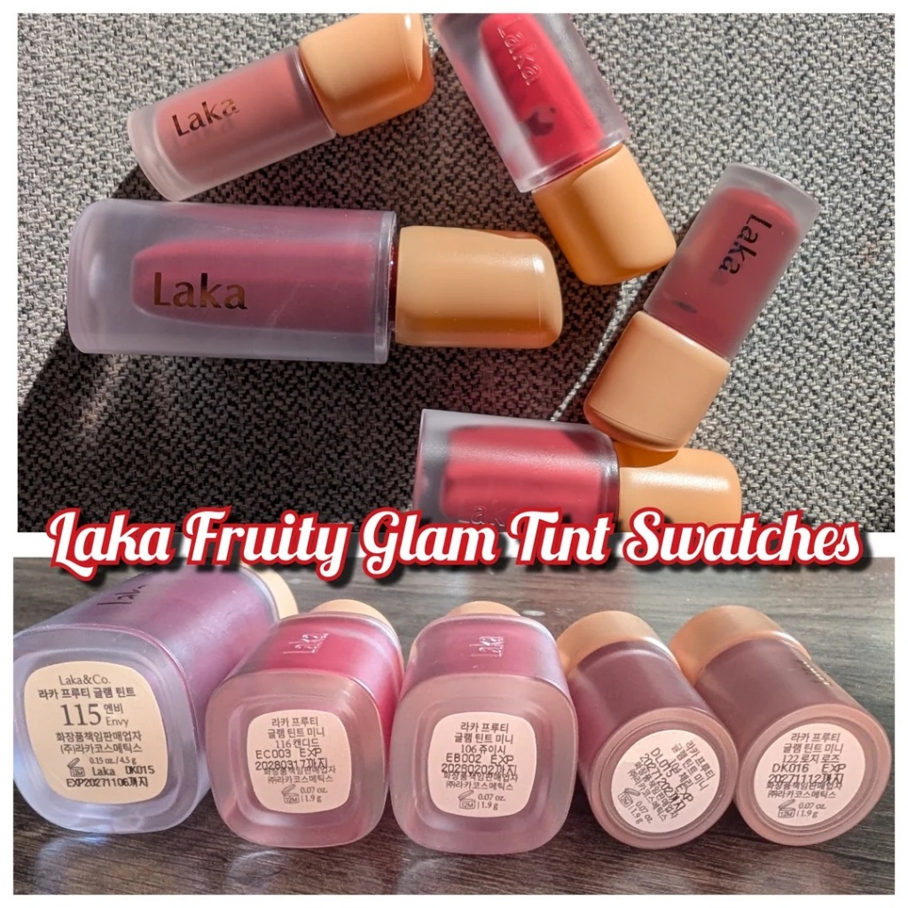 แบ่งขายลิปทินต์ Laka Fruity Glam Tint