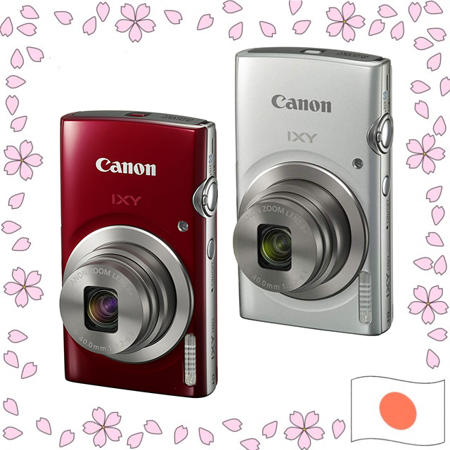 Canon IXY 180 กล้องดิจิตอล 20MP ซูมออปติคอล 8x ขนาดกะทัดรัด มือสอง【ส่งตรงจากญี่ปุ่น】