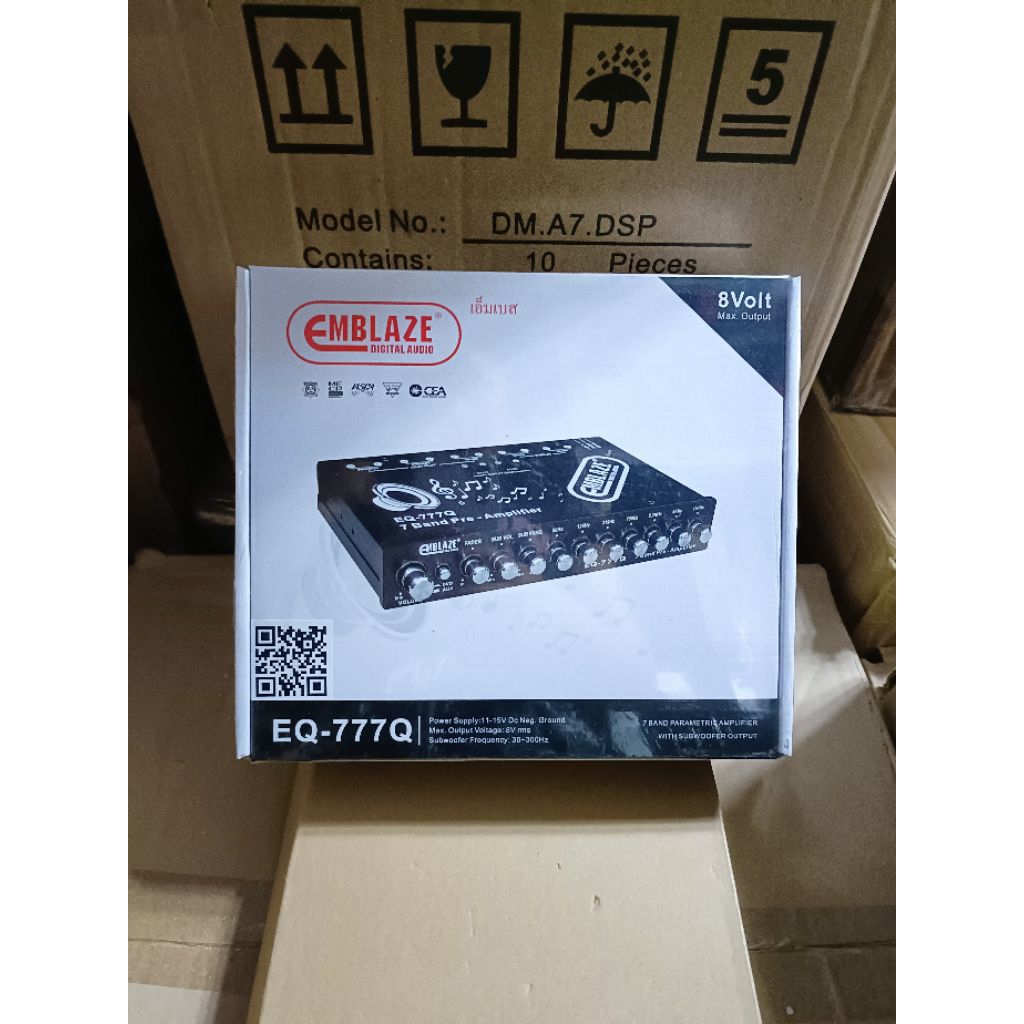 ปรี7แบนเอ็มเบสรุ่น EQ-777Q ราคา2950บาท