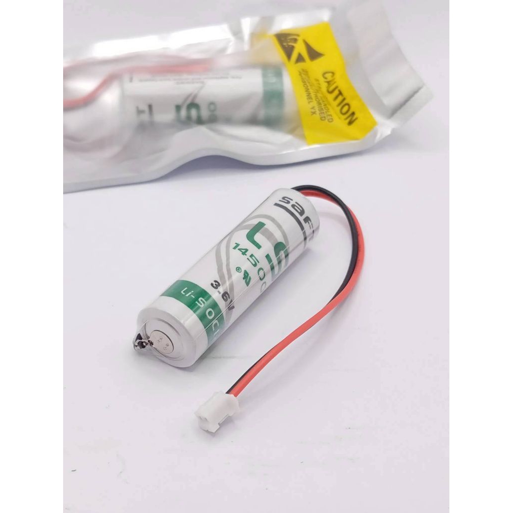 พร้อมส่ง LS14500 แจ็คขาว แบตเตอรี่ Saft รุ่น LS14500 แบตเตอรี่ลิเธียมขนาด AA พร้อมขั้วสีขาว สั่งเลยพ