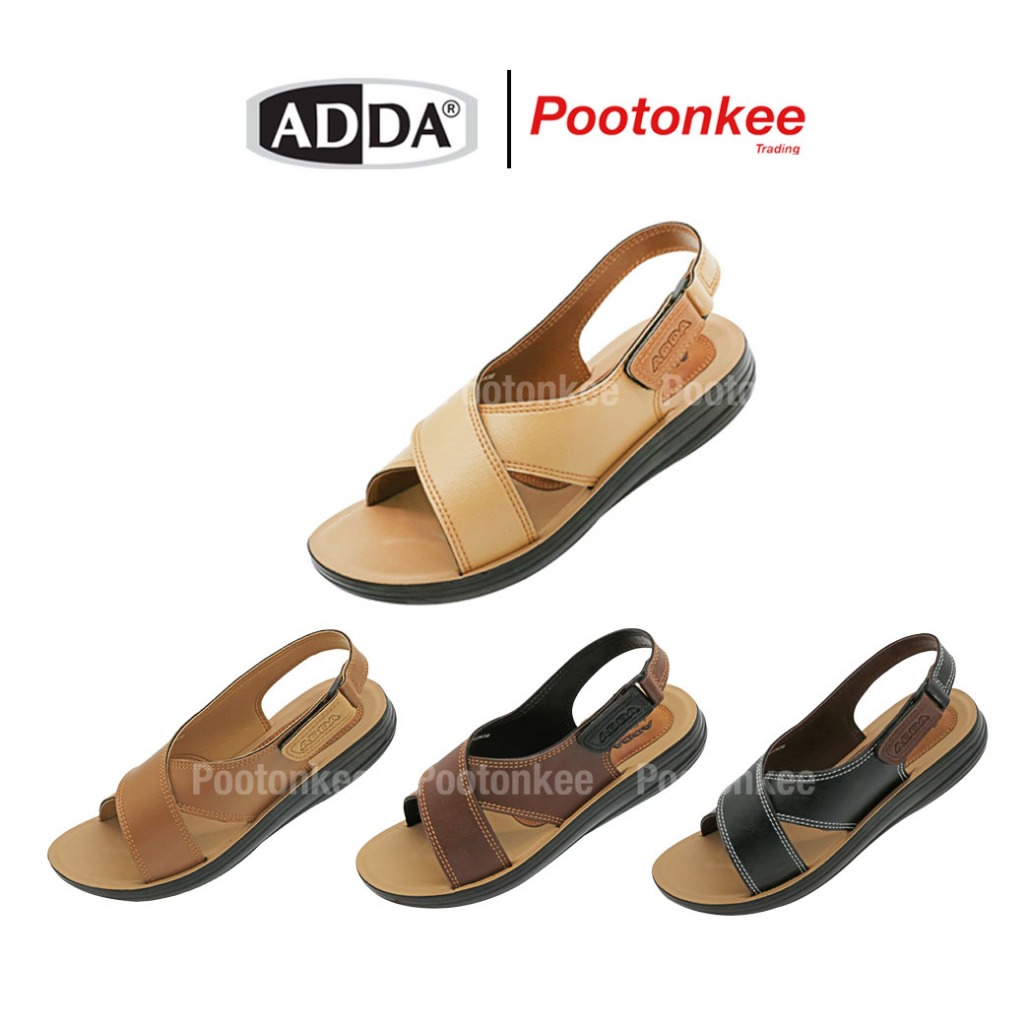 ADDA  รุ่น 72602-W1 รองเท้าแตะ รองเท้าลำลอง รัดส้น ไซส์ 36-40