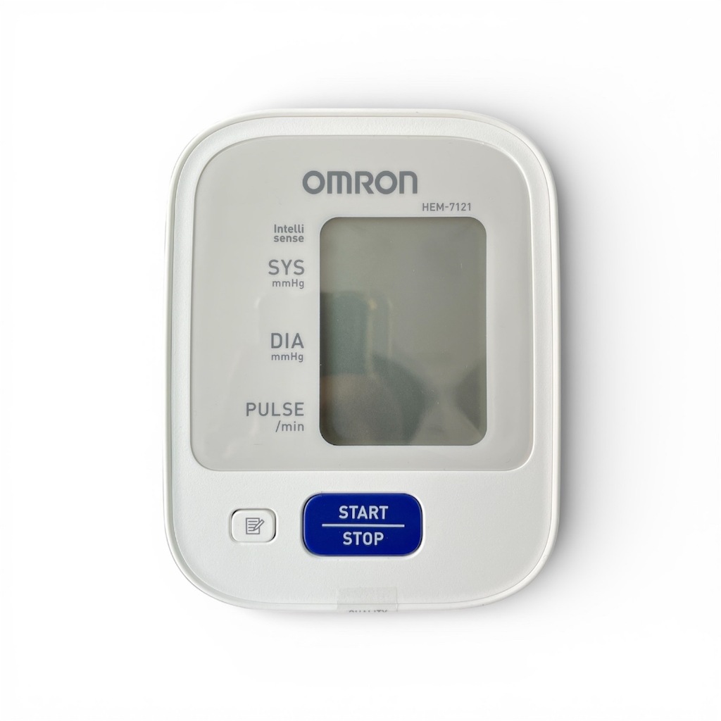Omron เครื่องวัดความดัน รุ่น HEM-7121 (รับประกัน 5 ปี) แถมฟรี Adaptor omron