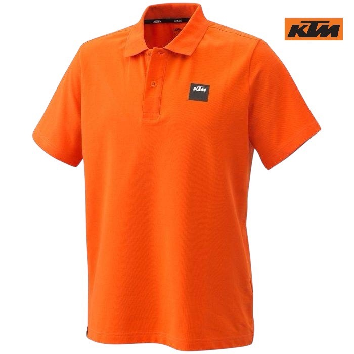 KTM_PURE POLO ORANGE (เสื้อโปโลสีส้ม KTM)