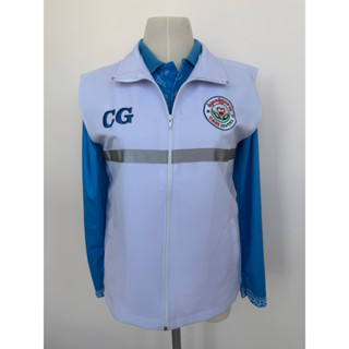 เสื้อกั๊กซีจี CG by ใต้เตียงอสม งานปัก 3จุด