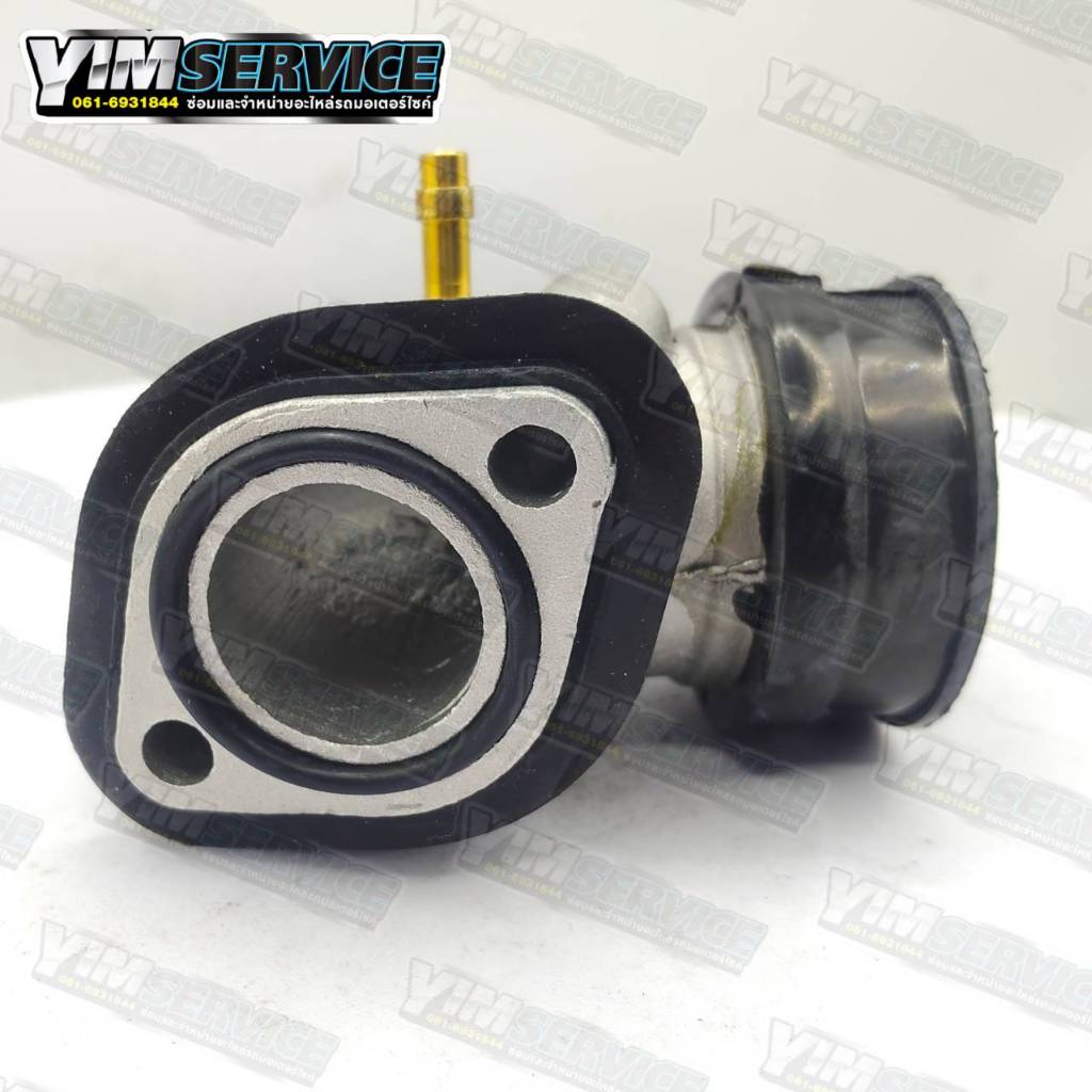 ท่อไอดี MIO คอหรีด MIO พร้อมโอริง ชุดคอท่อไอดีMIO คอคาร์บู MIO  (G210501-2)