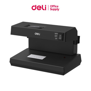 Deli เครื่องตรวจธนบัตร ขยายชัด 5 เท่า ปรับฟังก์ชั่นง่าย พร้อมสเกลวัด มีไฟบอกสถานะ  Bill Counter