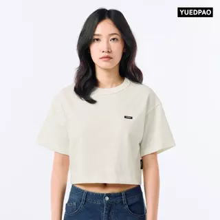 Yuedpao Signature Crop 2026 ผ้าหนาทรงสวย ยับยากไม่ต้องรีด เสื้อครอป โอเวอร์ไซส์ 7 สี