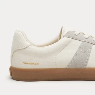 (Pre-order) Mustard Sneakers GAT White/OG | รองเท้าผ้าใบ