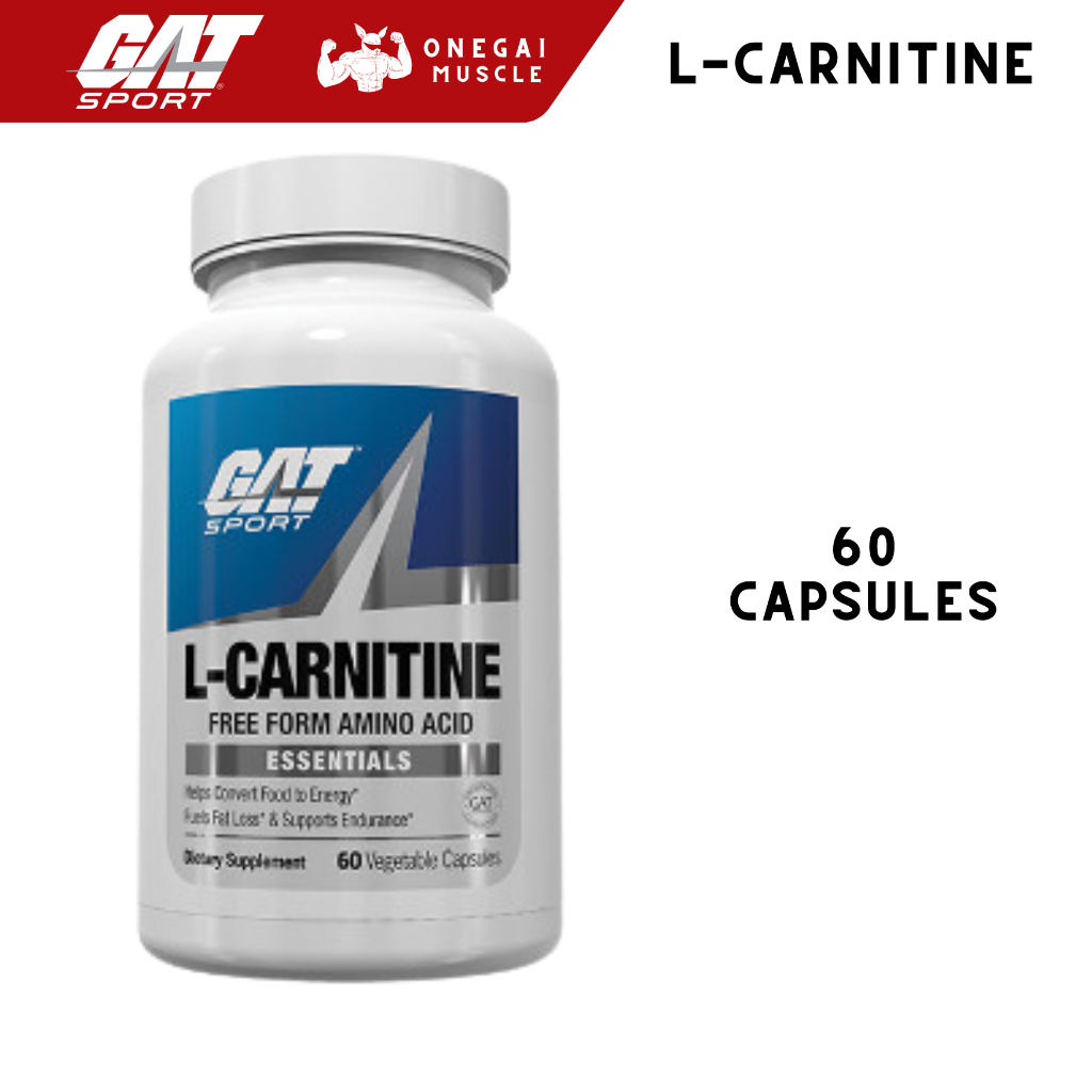 GAT Sport L-Carnitine 500mg (60 Capsules) แอล-คาร์นิทีน