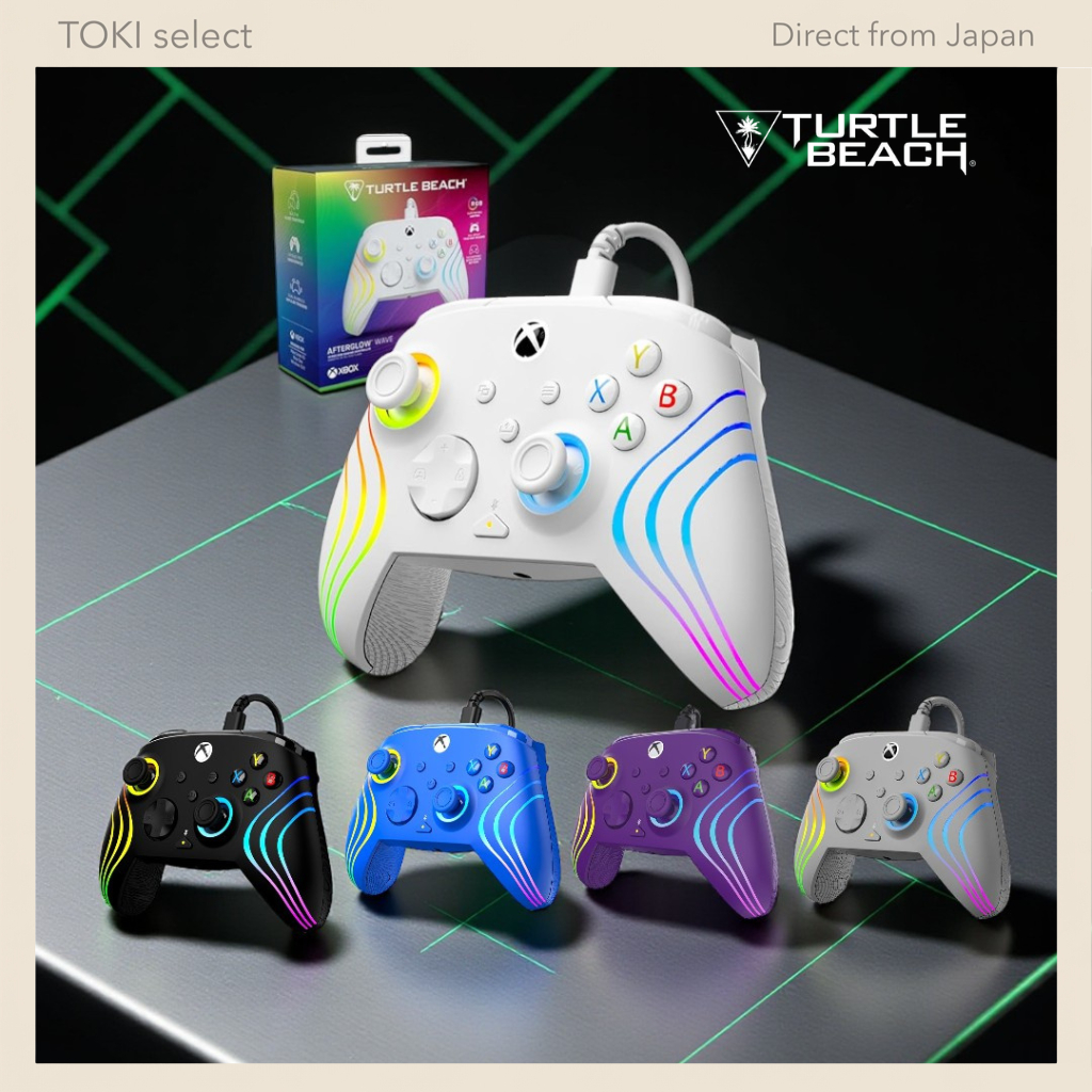 Turtle Beach Afterglow Wave Wired Controller for Xbox Series X|S & PC RGB Back Buttons