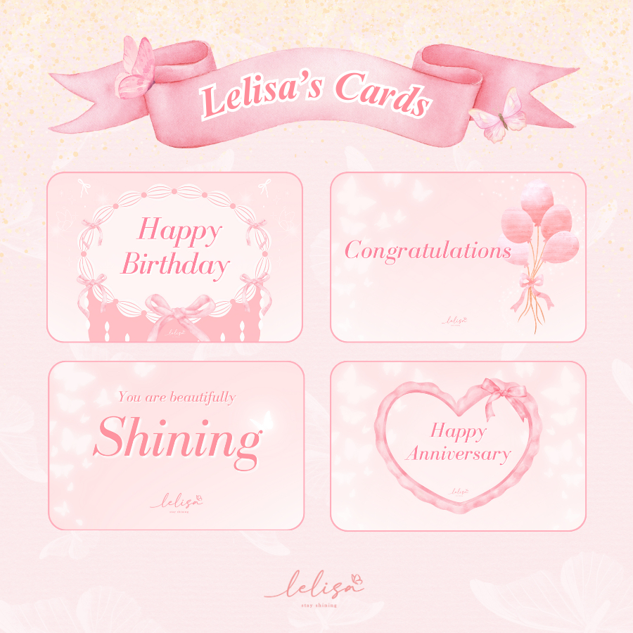 [Giveaway] LELISA - Postcard การ์ดอวยพร - แจ้งเขียนได้ในแชท/โน๊ต