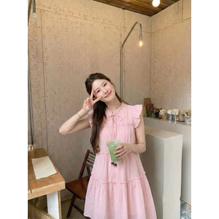 conycolours | Lady Layer Dress มินิเดรสระบายแขน
