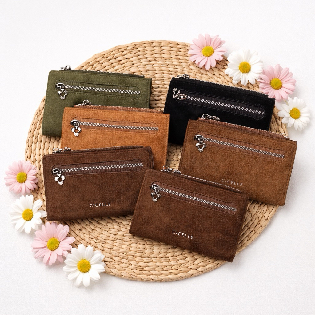 กระเป๋าสตางค์Cicelle แบบใหม่ล่าสุดขนาดกลาง