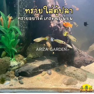 สินค้าลอตใหม่ !! ทรายใส่ตู้ปลา ทรายพรีเมี่ยม ทรายใส่ตู้ปลาอย่างดี แบ่งบรรจุ 1 กก.