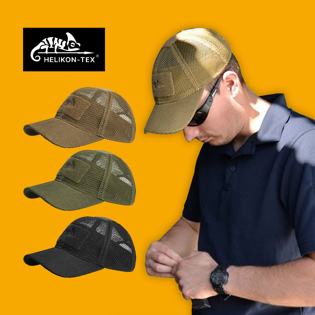 หมวกแก๊ปตาข่าย BBC Mesh baseball Helikon-Tex