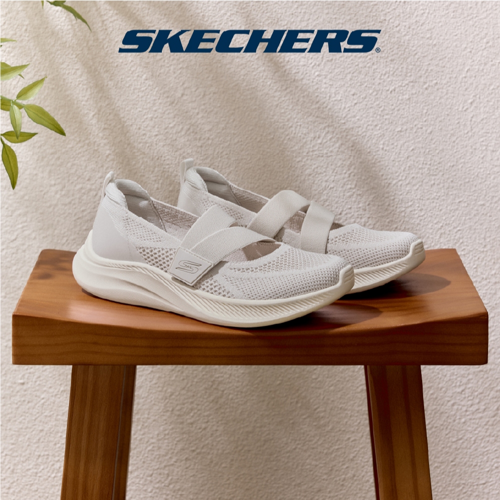 Skechers สเก็ตเชอร์ส รองเท้าผู้หญิง Women Bobs Sport Moda Flex Shoes - 117732-OFWT