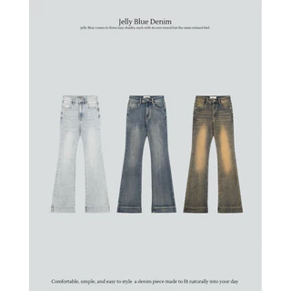 Bave official - Jelly Blue denim กาเกงยีนส์ขาม้า