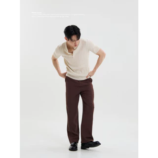 REEVE NOBLE SLACKS - กางเกงสแลค กระบอกตรง