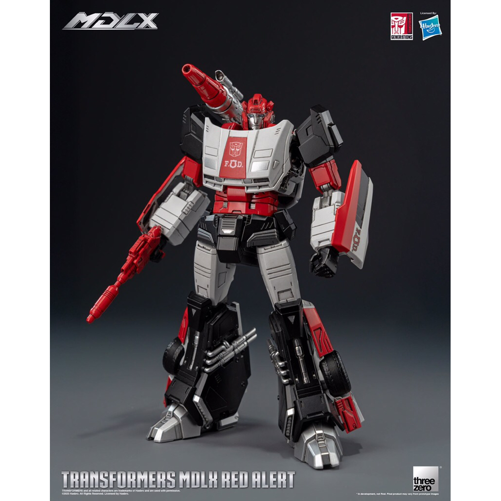 (พร้อมส่ง) Threezero MDLX Red Alert 5.9" : Transformers