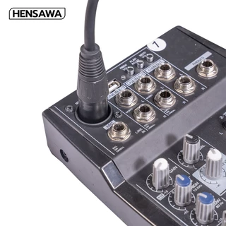 HENSAWA สายต่อไมค์โครโฟน XLR to 6.5mm Female & Male สายยาว 2 เมตร ใช้งานได้หลากหลายทั้งเชื่อมต่อ Speaker, Ampl