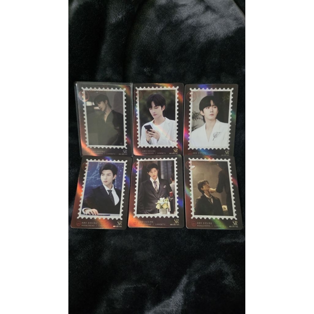 การ์ดสุ่ม ABO Desire V.1 SR สแตมป์ #EliotHuang #Huangxing #QiuDingjie #KipukaQiu